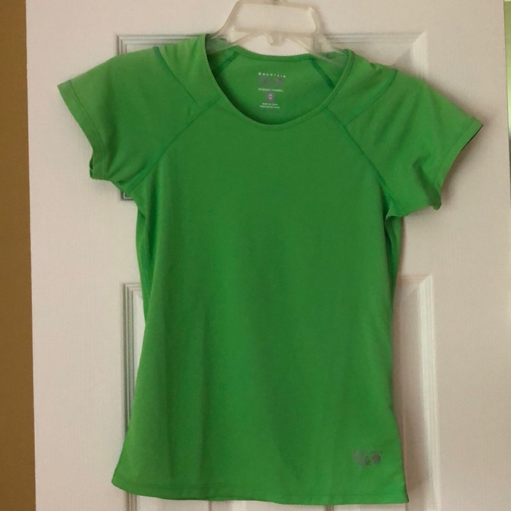 Neon green tech shirt